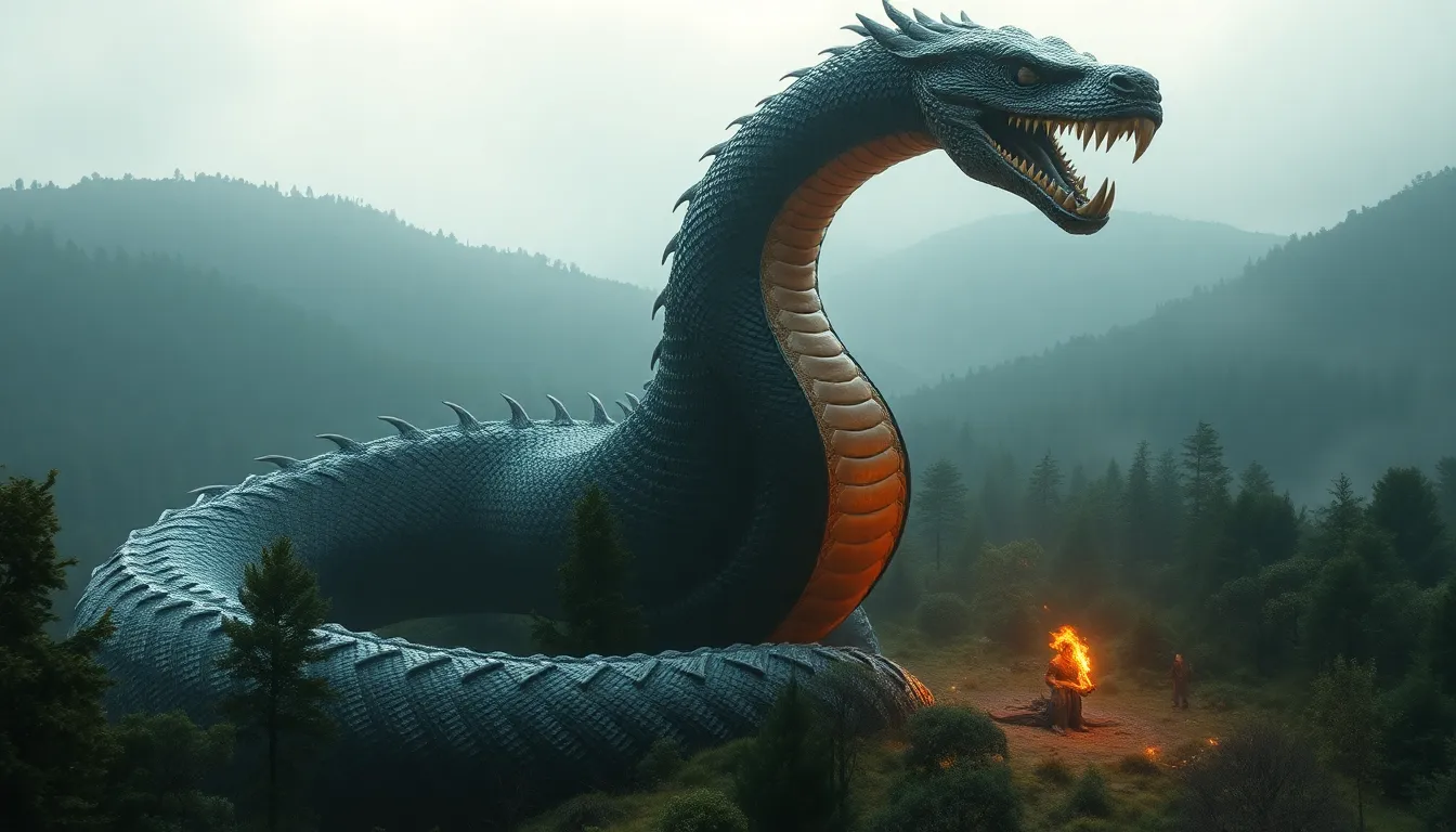 Serpent Raji The Legend of the Great Serpent: A Cherokee Creation Tale - Native ...