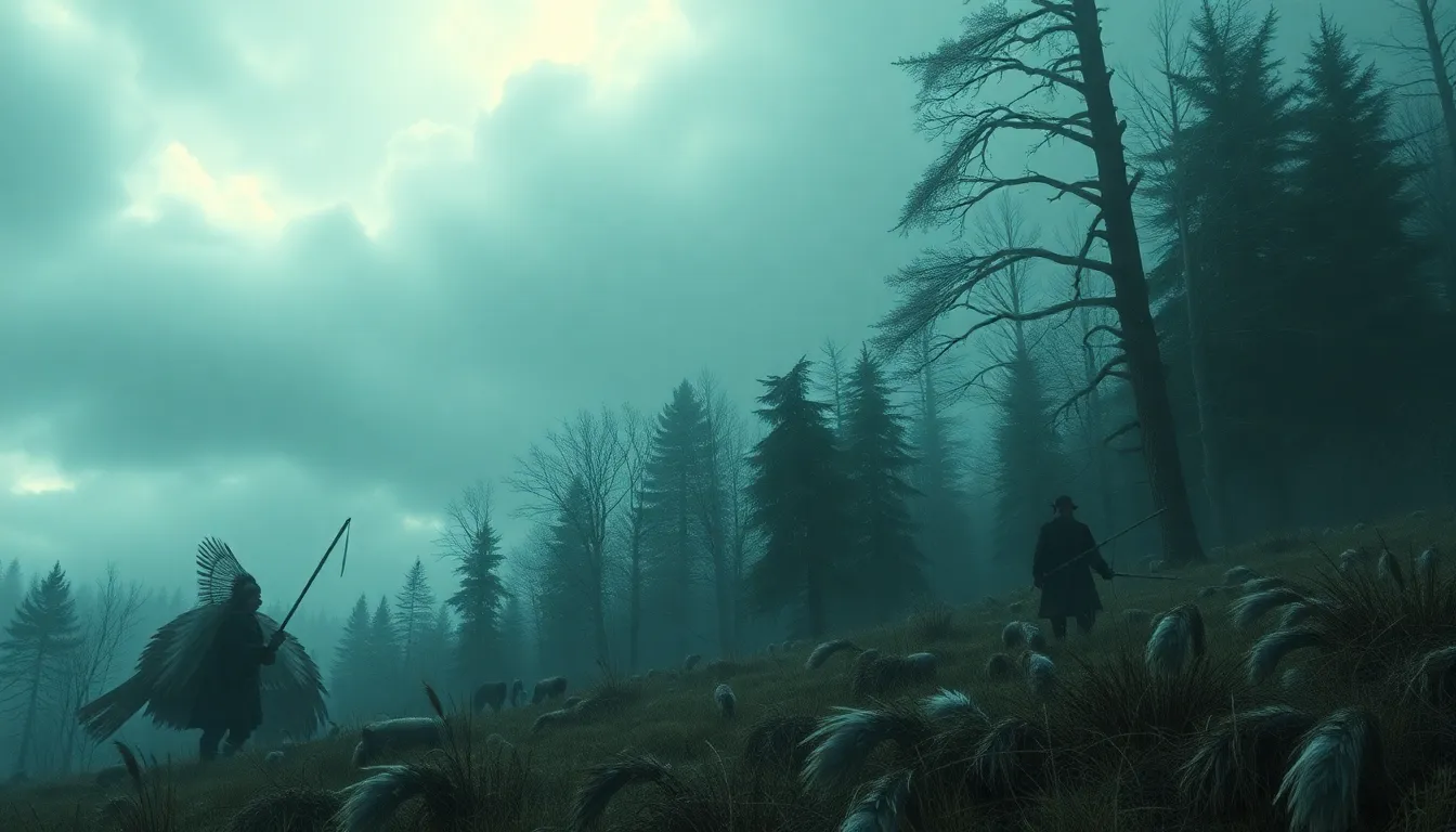 The Iroquois and the Myth of the Great Hunt - Native American Mythology