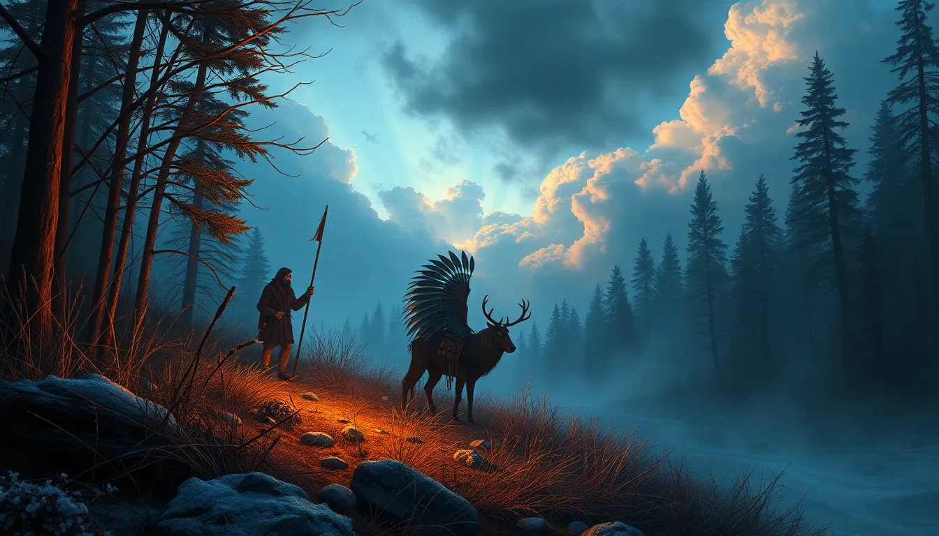 The Iroquois and the Tale of the Great Hunt - Native American Mythology